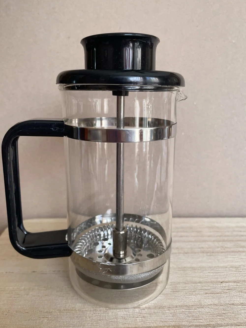 BonJour 12 oz coffee press, makes one perfect mug, can also be used with loose